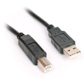 Cablu extensie USB Omega, 1.5m, PVC, negru, OUAB1, 40063