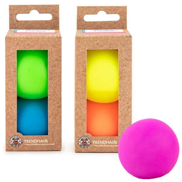 Jucarie minge antistres, set de 2 buc Trendhaus, CH28732, diverse culori