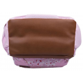 Ghiozdan SM St.Right Blossom 44cm, BP-47, 622687, 2 compartimente, roz