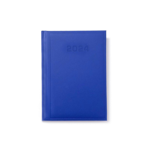 Agenda A6 datata ARHI, 192 pagini, coperta imitatie piele albastra