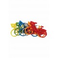 Figurina bicicleta fetru Colorarte