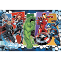 Puzzle carton 60 piese Trefl Avengers, 17357, 4+ ani