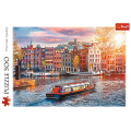 Puzzle carton 500 piese Trefl Amsterdam, Olanda, 37428, 10+ ani