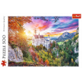 Puzzle carton 500 piese Trefl Castelul Neuschwanstein, Germania, 37427, 10+ ani