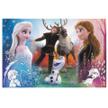 Puzzle carton 300 piese Trefl Frozen - singing in the forest, 23006, 8+ ani