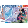 Puzzle carton 200 piese Trefl Frozen, 13265, 7+ ani