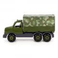 Camion militar cu prelata MegaCreative 49193, 45cm, plastic, multicolor, 3+ ani
