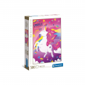 Puzzle carton 500 piese Clementoni Unicorn, 35100, 10+ ani