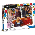 Puzzle carton 500 piese Clementoni Friends - la telefon, 35090, 10+ ani
