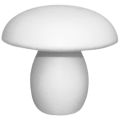 Accesorii creatie - polistiren HD - ciuperca, alb, 8.5x8.5cm, Colorarte