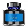 Calimara cu cerneala Parker Quink S0037480, cerneala albastra, 57ml