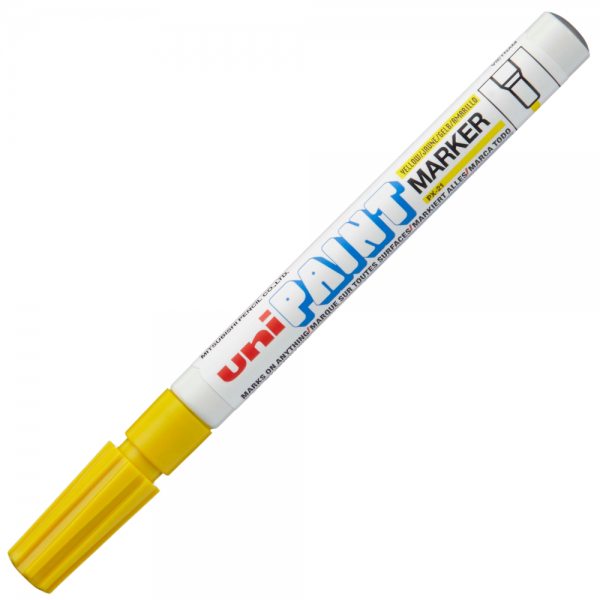 Marker cu vopsea UNI PX-21, varf rotund, 0.8-1.2mm, diverse culori