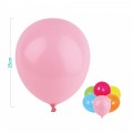 Baloane aniversare PartyGo, 25cm, diverse culori, FA0852, set 20 buc
