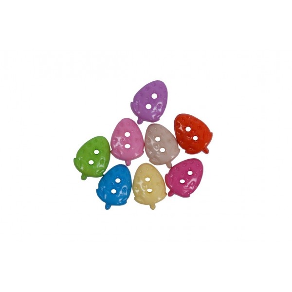 Nasturi colorati Colorarte forma capsuna 10mm