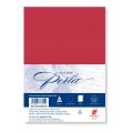 Carton special colorat A4 Colorarte Perla, 250g/mp, rosu perlat, top 50 coli