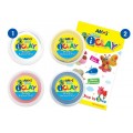 Set plastilina iClay + accesorii copii AMOS IC18P4