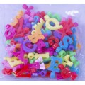 Accesorii creatie Colorarte plastic margele alfabet 