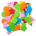Sticker buretat Colorarte in forma Forme geometrice copii - 8g