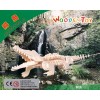 Puzzle lemn 3d Colorarte copii crocodil
