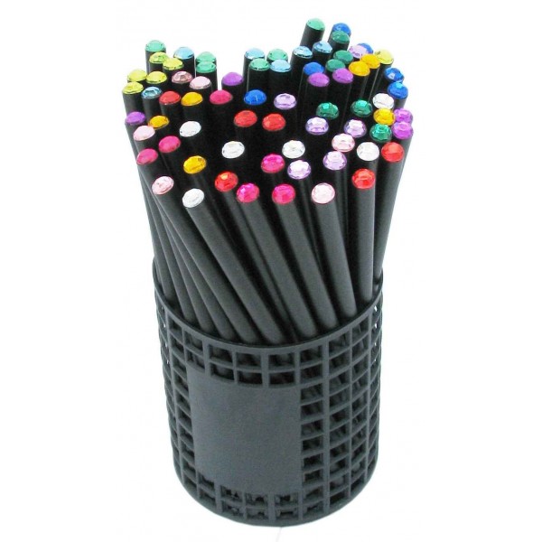Creion grafit HB CNX Diamant KS2604, corp negru, acryl