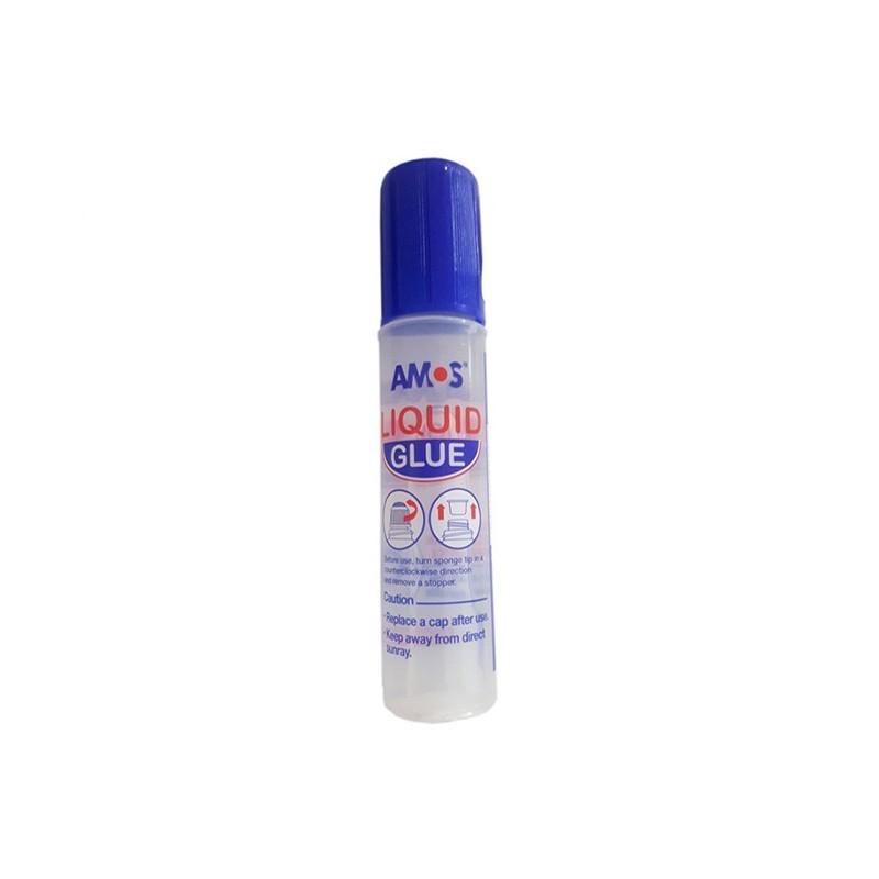 Lipici lichid hartie transparent 50ml AMOS LQ50 Lipici lichid hartie transparent 50ml AMOS LQ50
