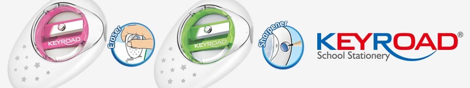 Ascutitori cu radiera marca Keyroad