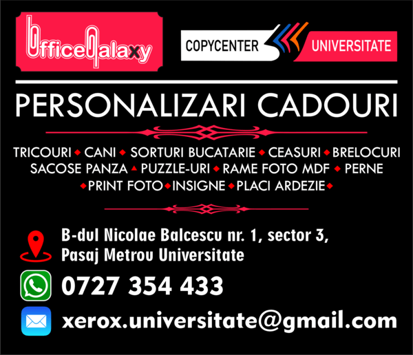 Copy center Universitate